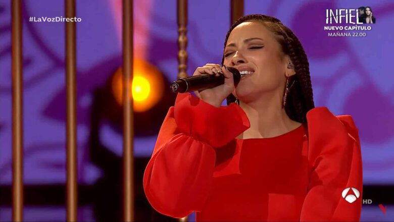 La cantante dominicana que canta con Alejandro Sanz y audicionó para La Voz España