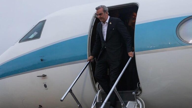 El presidente Luis Abinader llega a la Cumbres de las Américas