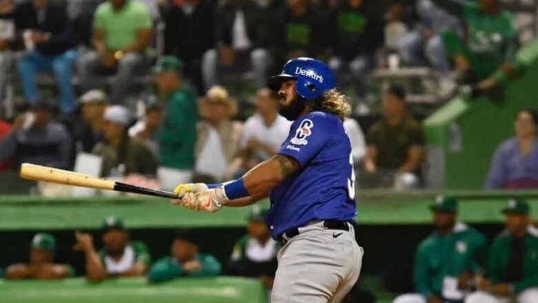 Alfaro y Hall ponen al Licey a las puertas de ganar el campeonato