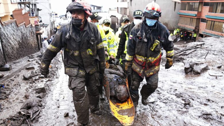 Aluviones e inundaciones dejan a seis muertos en Ecuador