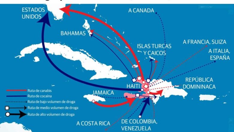 Mayoría de cannabis traficado desde Haití tendría como destino República Dominicana