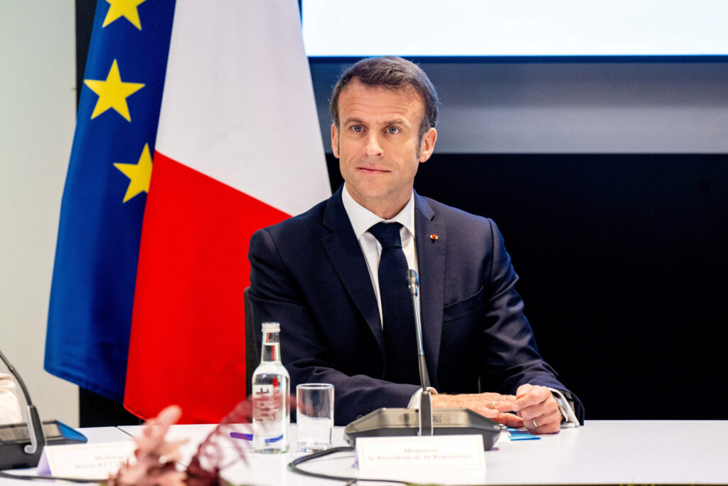 Emmanuel Macron, presidente de Francia