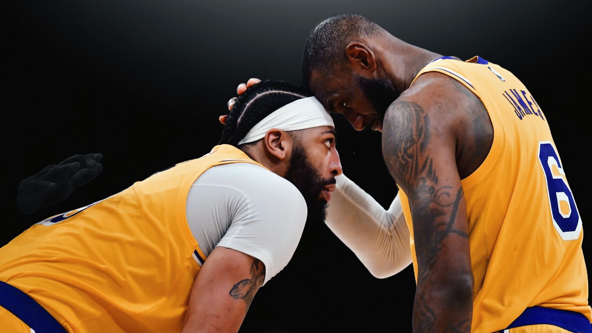 Con LeBron: Lakers lesionados para el Juego 2 vs.  guerreros