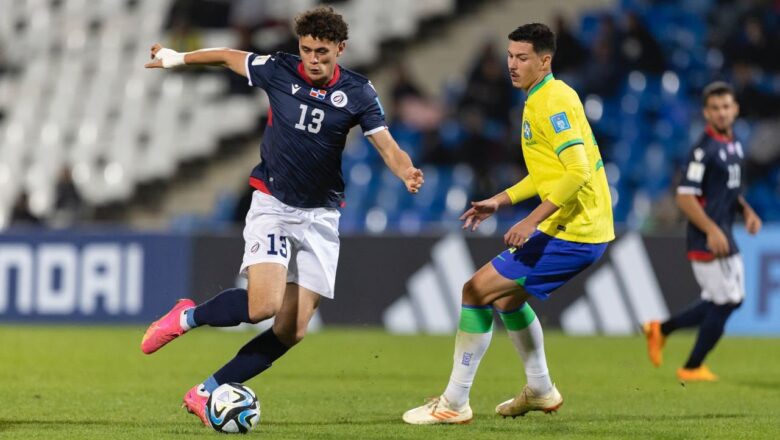 RD cae delante Brasil en el Mundial Sub-20 de la FIFA Argentina 2023