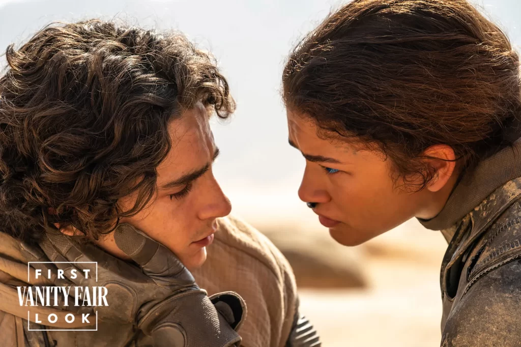 Revelan primer póster oficial de “Dune 2” protagonizado por Timothée Chalamet y Zendaya