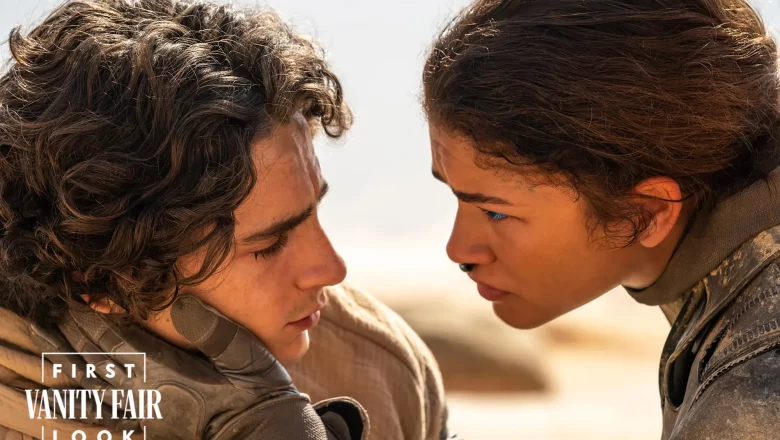 Revelan el póster de «Dune 2» con Timothée y Zendaya