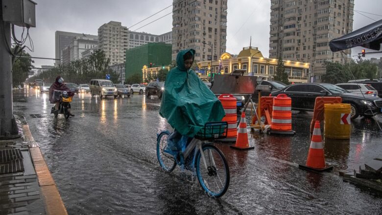 Sur y este de China en alerta roja por lluvias torrenciales y altas temperaturas