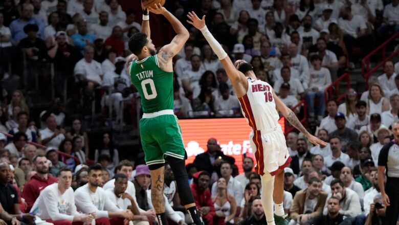 Los Celtics alargan su vida en presencia de los Heat y se llevan la serie a Boston