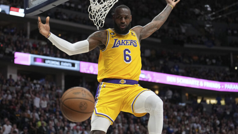 Video: El increíble error vírico de LeBron en la derrota de los Lakers