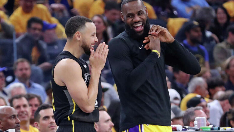 La conversación secreta entre LeBron y Curry con miles de visualizaciones