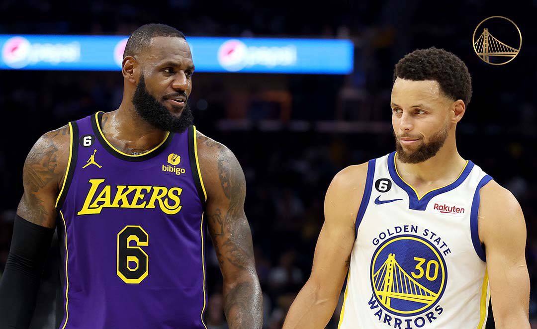 Los Warriors de Curry advierten a los Lakers para los playoffs