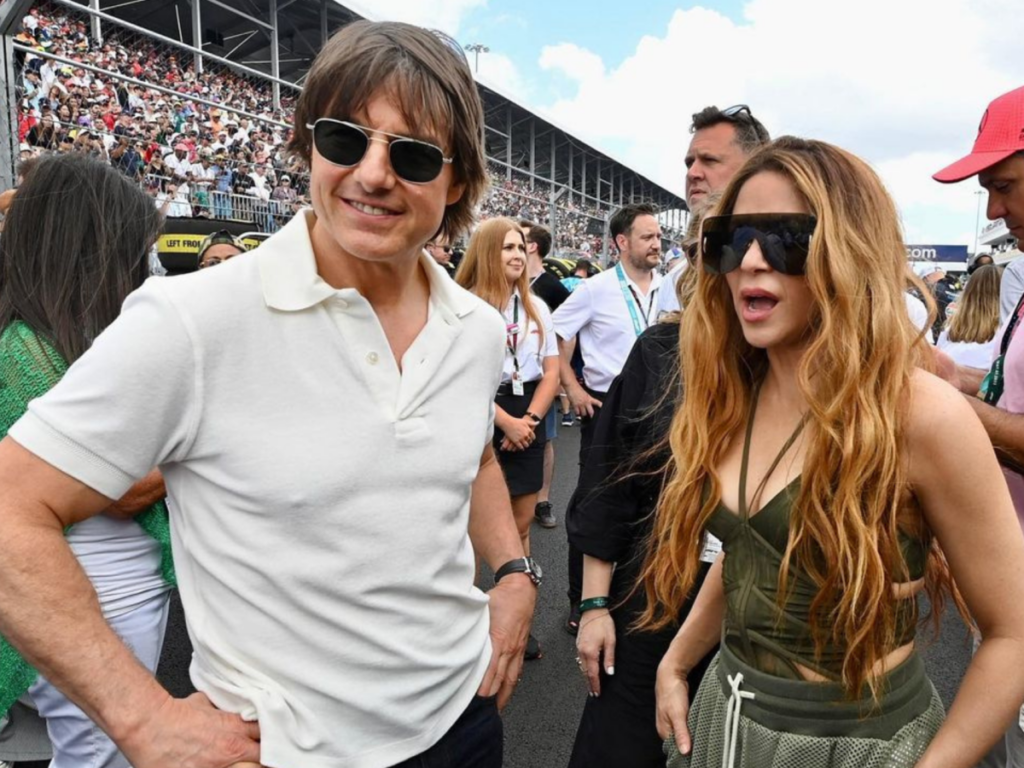 Captura a Shakira compartiendo con Tom Cruise en Miami