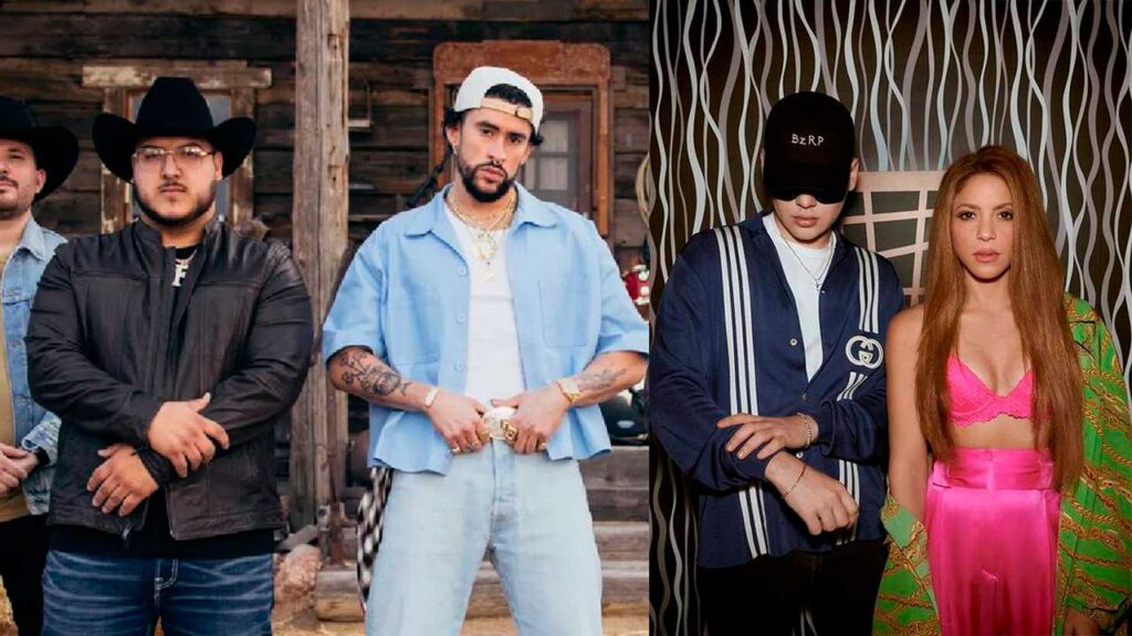 Artistas que dominan charts mundiales: Karol G, Bad Bunny, Peso Pluma, entre otros