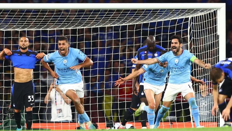 El Manchester City apetito su primera Champions con un gol