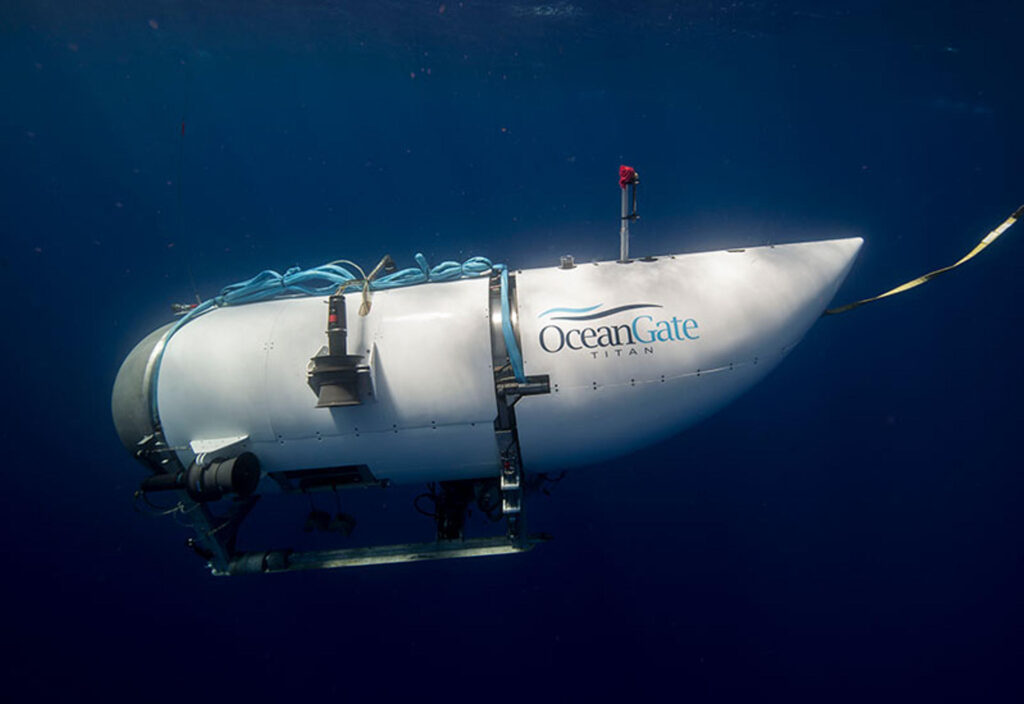 EE.UU. y Canadá buscan el submarino que viajaba al Titanic con cinco personas a bordo