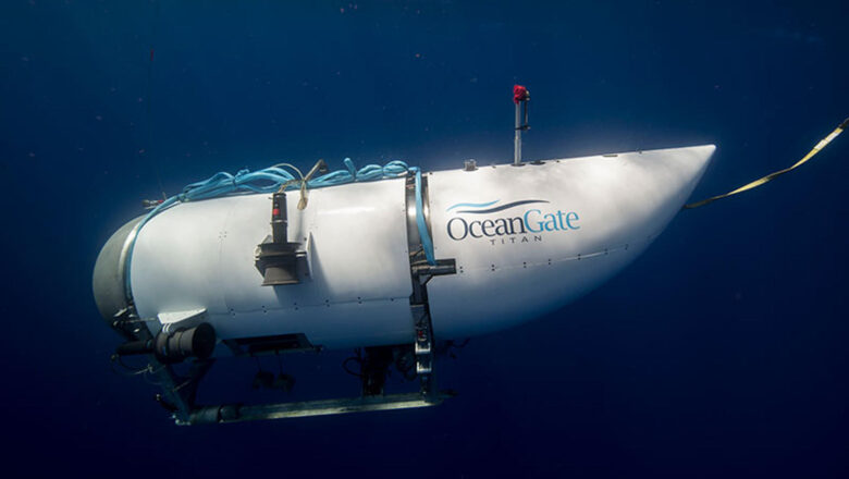 Estados Unidos y Canadá buscan el submarino que viajó al Titanic con cinco personas a borde