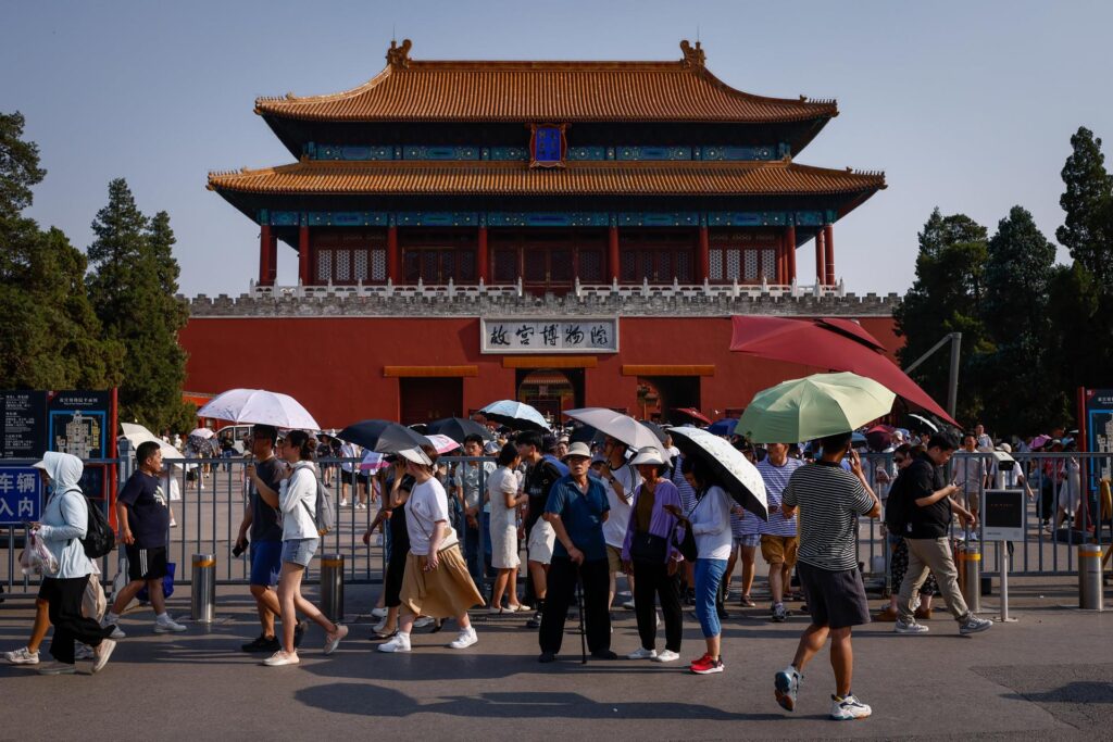 La ola de calor que afecta a China deja temperaturas récord en Pekín