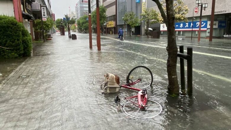 Lluvias torrenciales dejan miles de desplazados y varios heridos en Japón