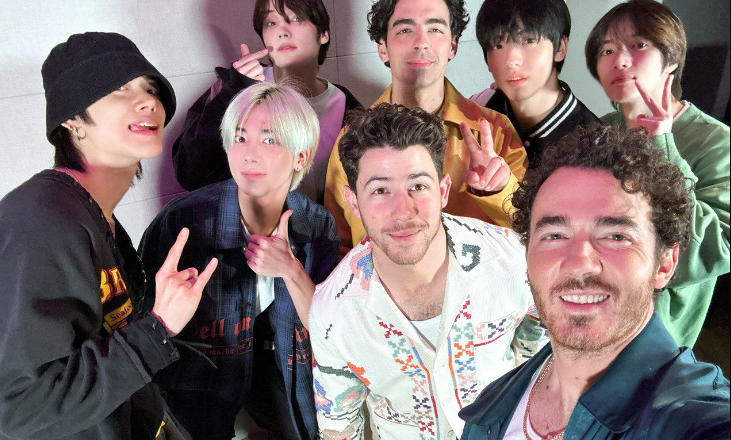 Los Jonas Brothers anuncian una colaboración con la pandilla de K-pop TXT