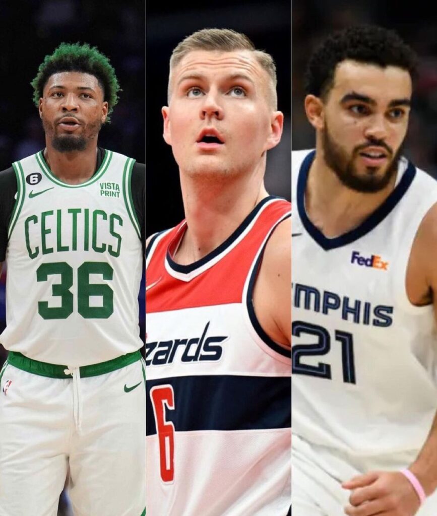 Triple cambio: Celtics cambian a Marcus Smart y reciben a Kristaps Porzingis