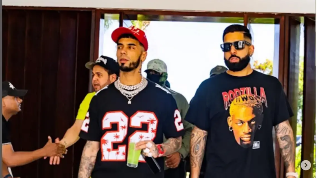 Anuel AA ya llegó a Cap Cana para los Premios Heat