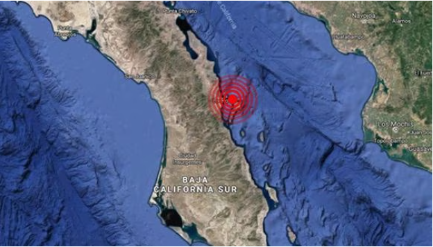 Un hecatombe de 6.3 sacude la península de Baja California en México