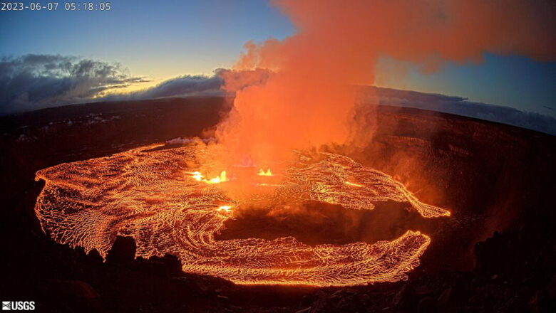 Volcán Kilauea en Hawái entra en erupción y activa alerta roja