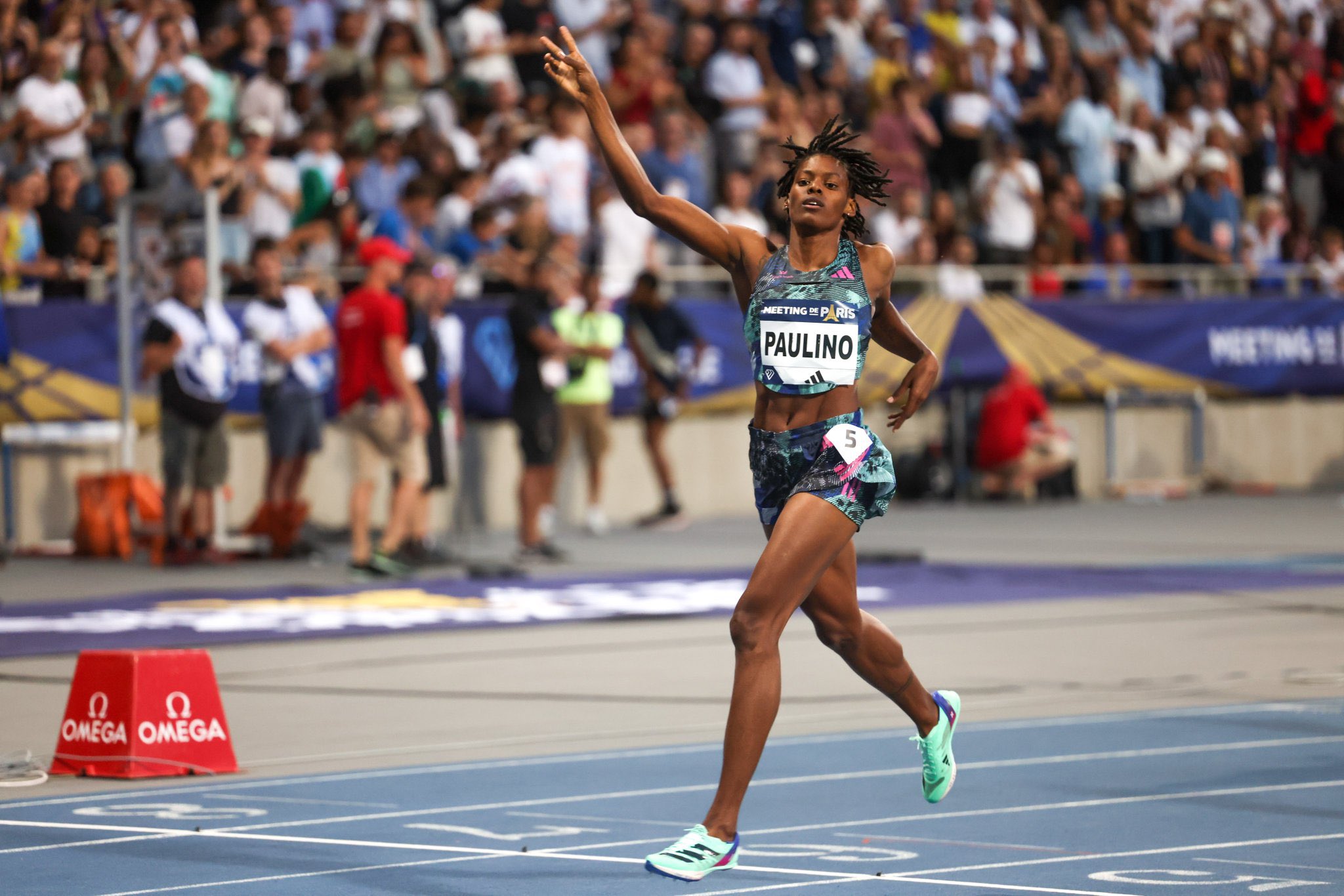 Marileidy Paulino consigue el oro en París y un nuevo récord