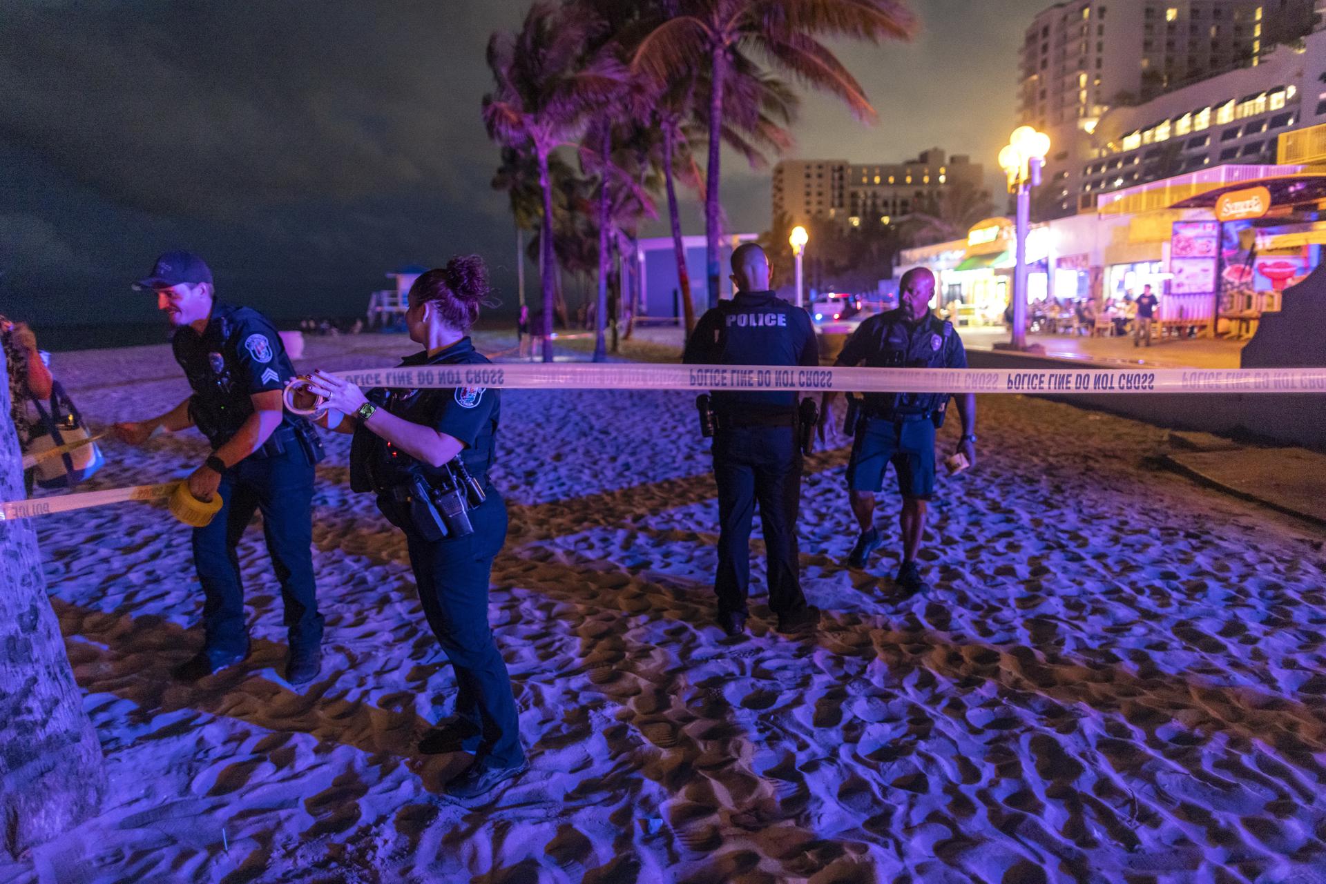 Detienen a cuarto sospechoso de tiroteo en playa de Florida