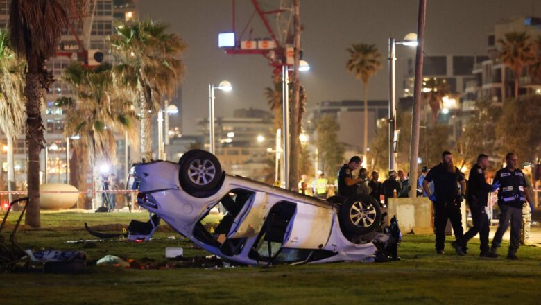 Ataque palestino con fuga en Tel Aviv: siete heridos