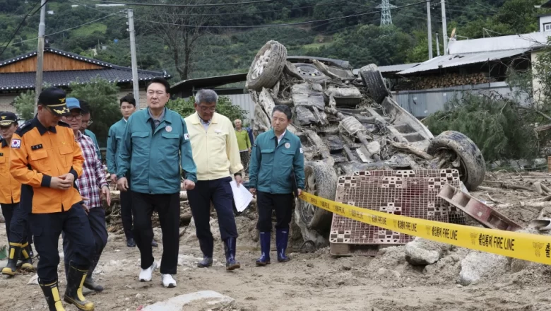 El número de muertos por tormentas destructivas en Corea del Sur aumenta a 40