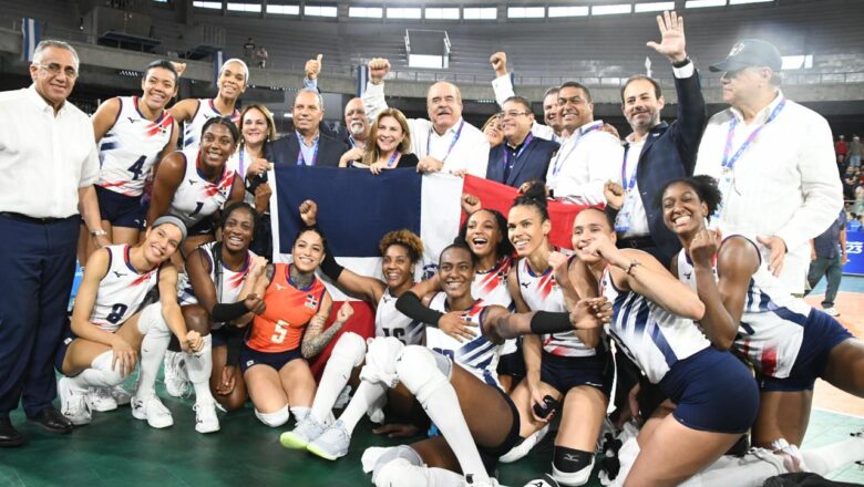 Voleibol RD se corona campeón en los Juegos de San Salvador