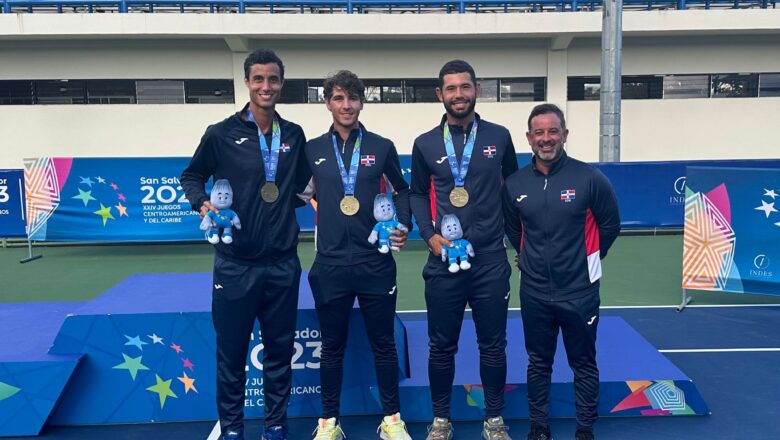 RD apetencia oro en Copa de Naciones de Tenis en San Salvador