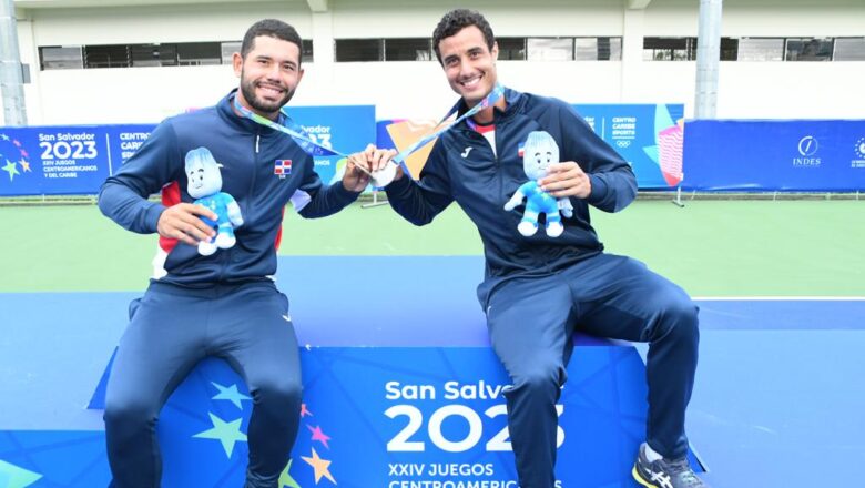 Tenis otorga dos medallas de oro y una de plata a San Salvador Centroamericano 2023