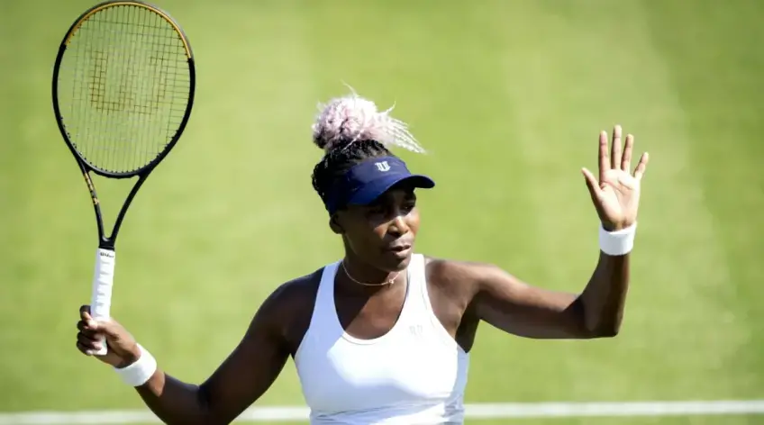 Pese a la derrota, Venus Williams agigantó su marca de presencias en torneos de Grand Slam