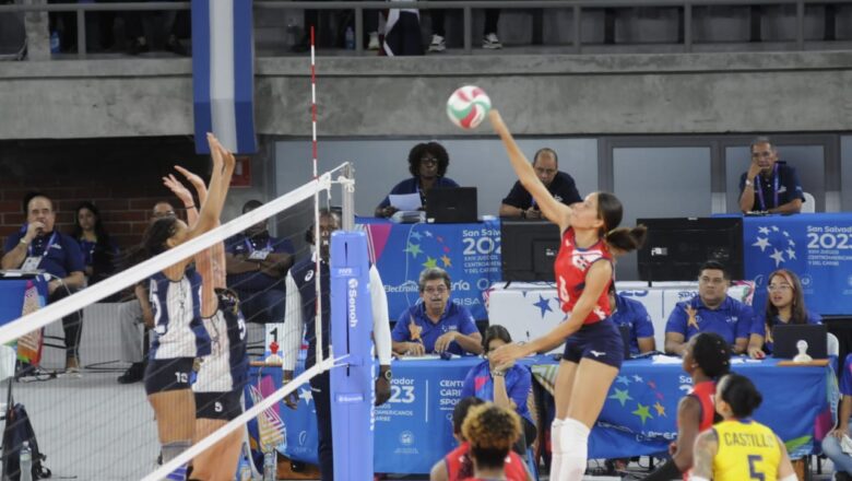 Voleibol RD venció 3-0 a Costa Rica en San Salvador 2023