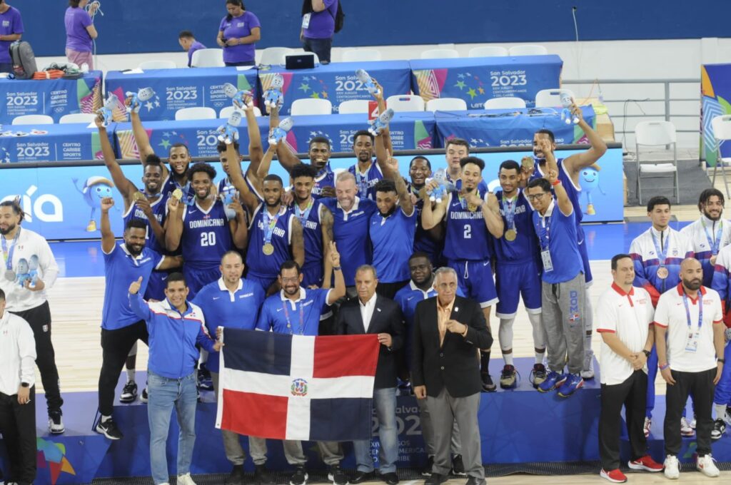 República Dominicana vence a México y gana el oro en baloncesto masculino de San Salvador 2023