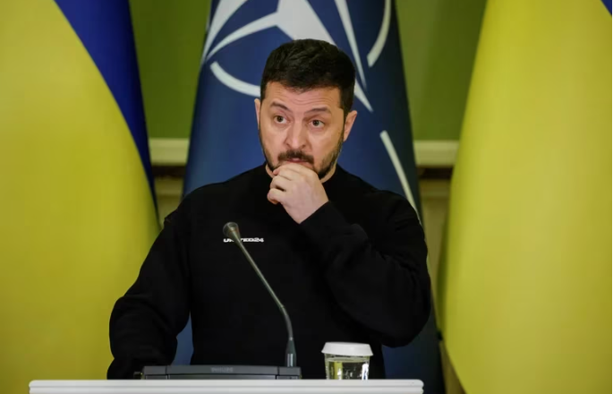 Zelensky pidió una época frontera para que Ucrania se una a la OTAN