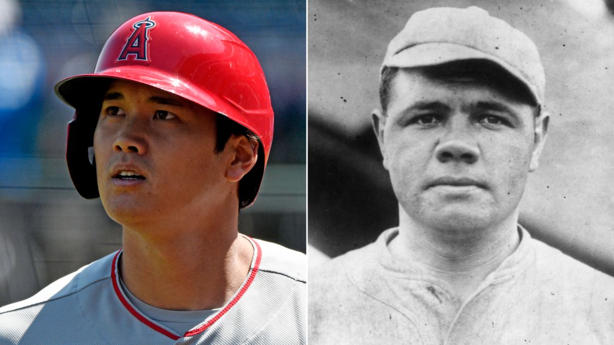 Shohei Ohtani iguala las impresionantes marcas de Babe Ruth en sus primeros 674 juegos de Grandes Ligas