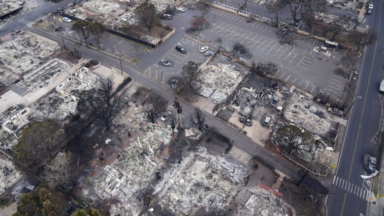 En ruinas: así queda una entrada hawaiana tras incendios