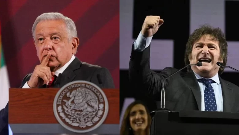 AMLO recuerda a Hitler al comentar el triunfo de Javier Milei