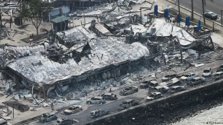 Asciende a 55 el número de muertos en el incendio forestal que azota Hawái