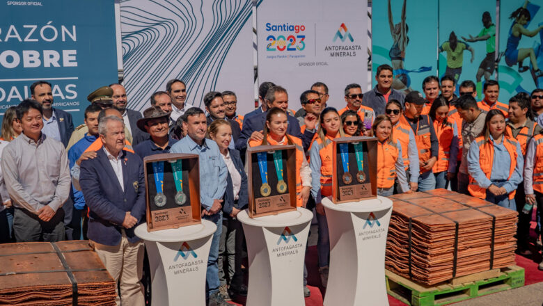 Presentan las medallas de los Juegos Panamericanos y Parapanamericanos Santiago 2023