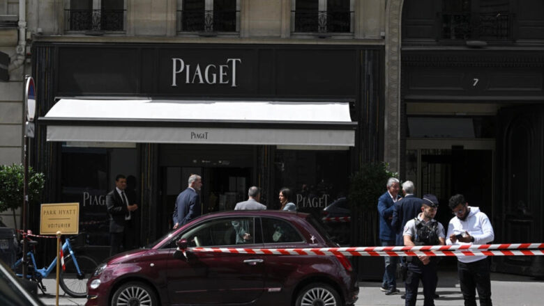 Roban de platería Piaget en París un saco entre 10 y 15 millones de euros