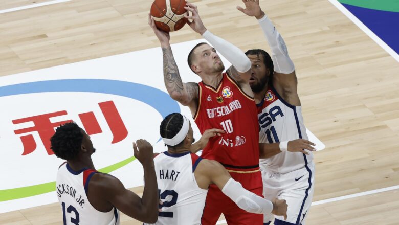 Alemania llega a la final del Mundial de Baloncesto y deja a espaldas a Estados Unidos