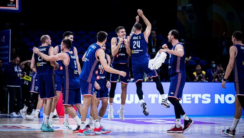 Serbia apetencia su boleto a semifinales de la Copa Mundial FIBA 2023