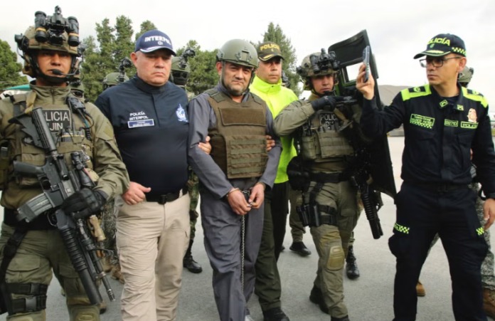 Jacob Rodríguez Úsuga, alias ‘Atilio’, capturado capo del Clan del Golfo. Foto: fuente externa.